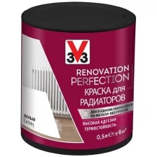 Краска для радиаторов RENOVATION perfection-белый-.500 л