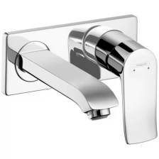 Смеситель для раковины HansGrohe Metris 31086000 (внешняя монтажная часть)